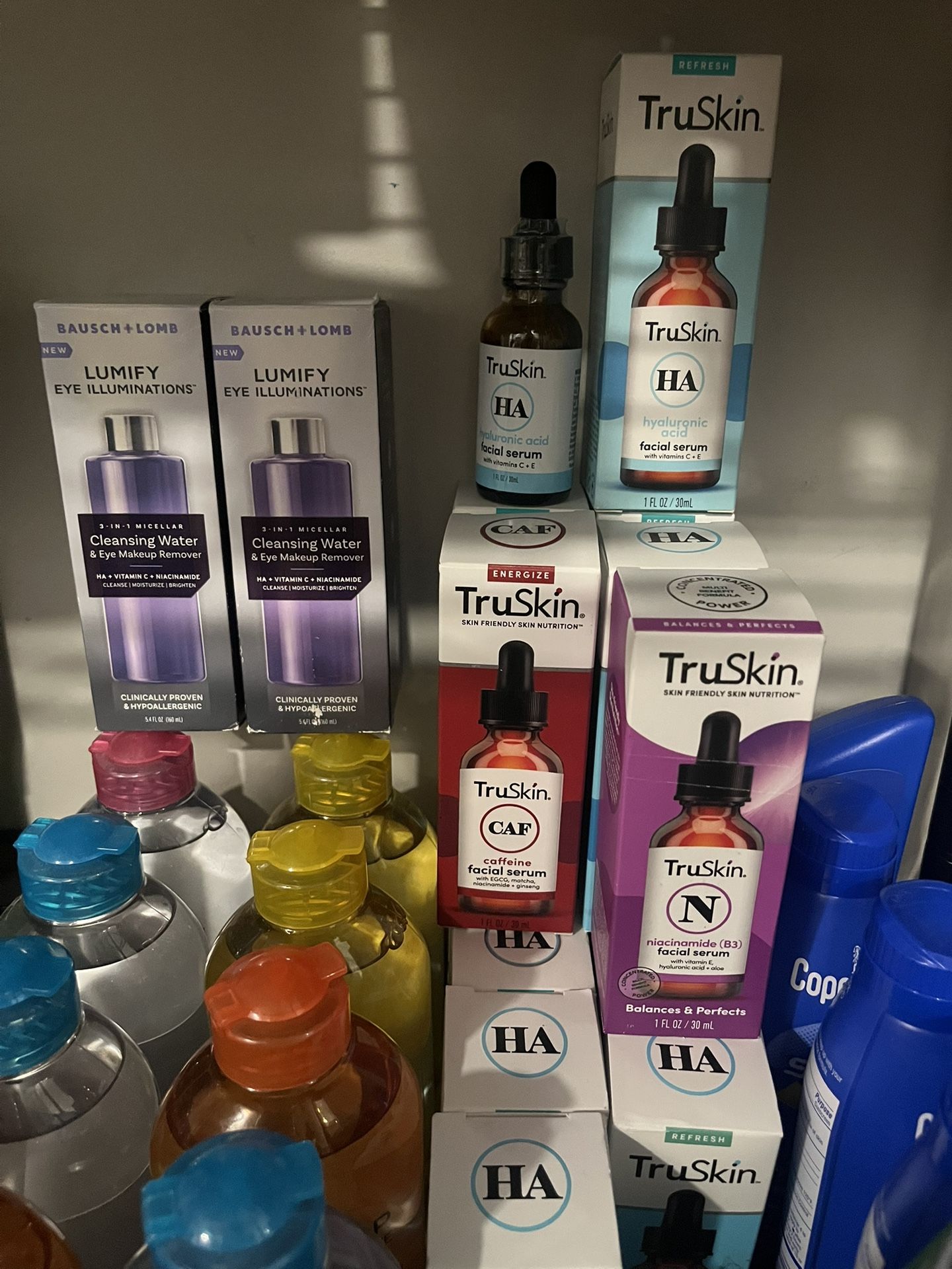Personal care skincare makeup remover water $5ea