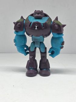 2018 Ben 10 Alien Force OMNI ENHANCED SHOCK ROCK 4.5" Action Figure Toy