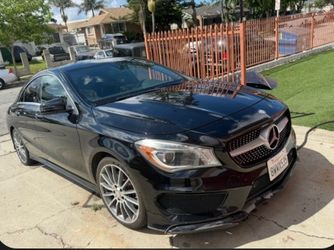 Mercedes-Benz CLA Black Sedan