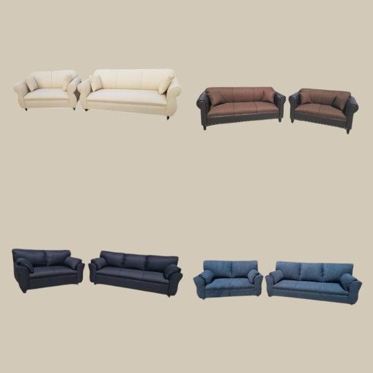 brand NEW Sofas Couch Loveseat Set