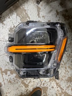 F150 performance headlight driver side