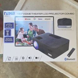 Home Theater LCD Projector Combo NAXA