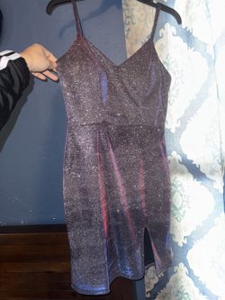 City Vibe(Dillard’s) Holographic Dress