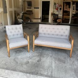 Loveseat & Chair 