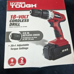Cordless Drill Hyper Tough Brand New In Box For $15