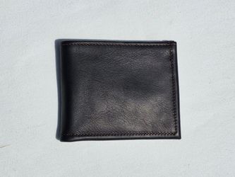 Stickman Leather Bifold Wallet New- made in Kent, WA USA