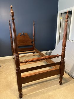 Cherry wood Twin Beds