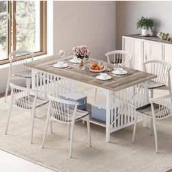 Table Set for 4-6 People, 63" 