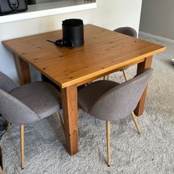 Dining Table And 4 Chairs