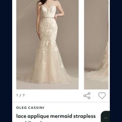 Davids Bridal Mermaid Dress