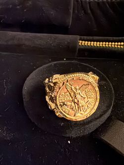 Nugget style Centenario  coin ring