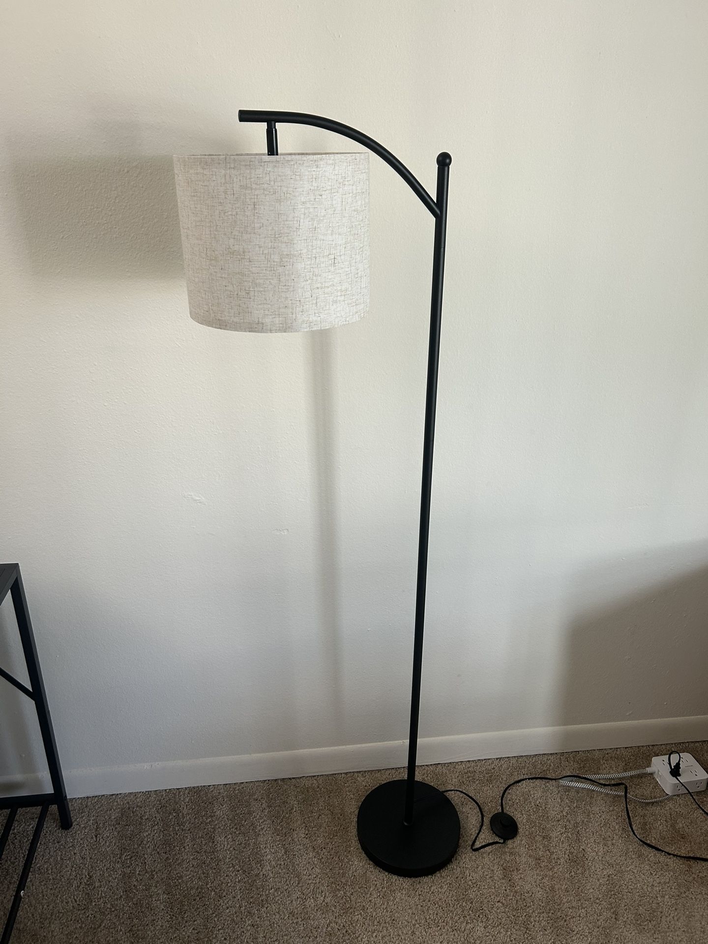 SUNMORY Arc Floor Lamp,Modern Floor Lamp with 9W 3 Color Temperatures Bulb,