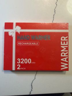 Rechargeable Hand Warmers (2-pack, 3200mAh)