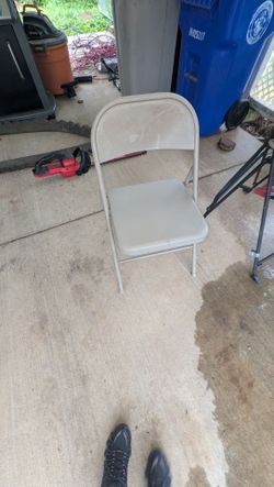Metal chairs