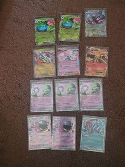 Pokémon Ex Card Lot