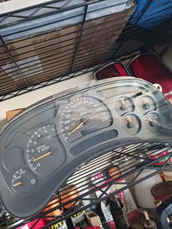 Chevy instrument cluster