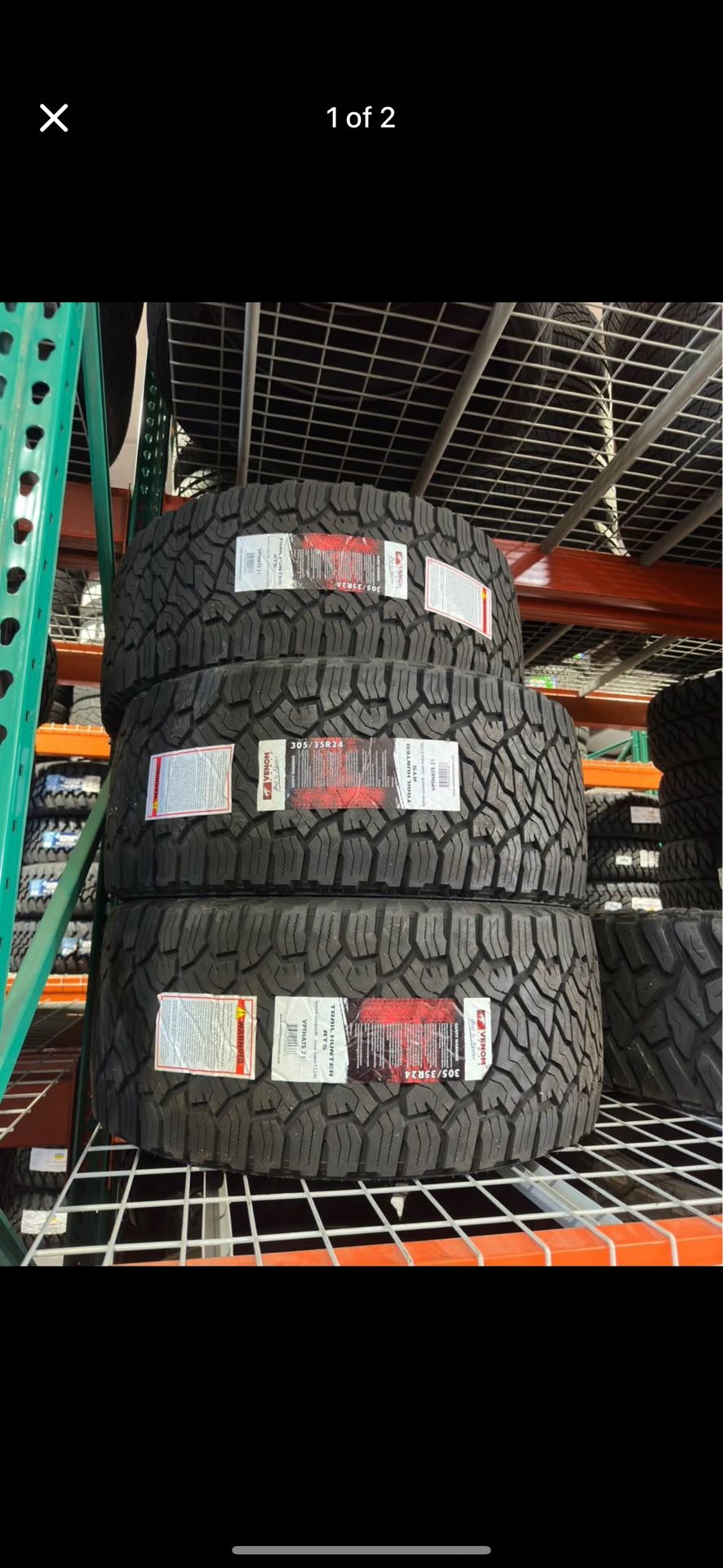 305/35/24 Venom Trail Hunter ATS 112H Tires