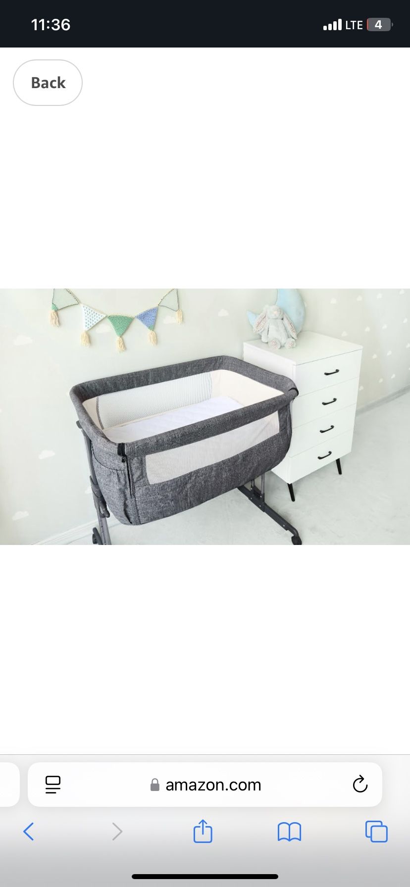 Beside Koolababy Bassinet 