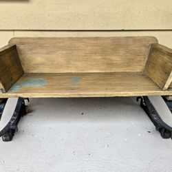 Antique Buckboard Wagon Carriage Seat