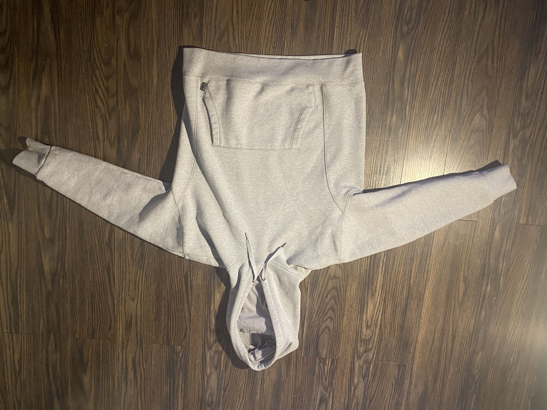Blank Grey Hollister Hoodie 