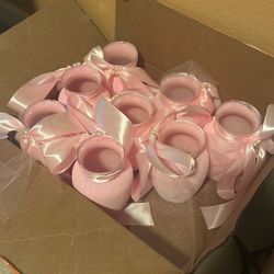 11 Pink Glitter Jars for Party