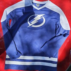 Tampa Bay Lightning NHL Hockey Jersey Adult Small Youth Large