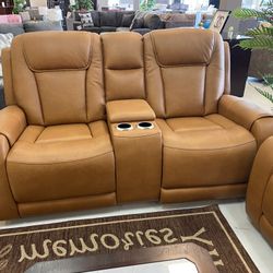 Ashley Card Player POWER RECLINING SET 💥 FINANCING 👍 SAME DAY🚚NO CREDIT CHECK $3999 special !