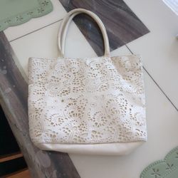 White Tote Bag