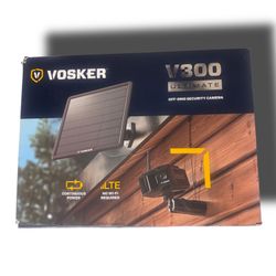 VOSKER V300 Ultimate Off-Grid Security Camera Solar LTE