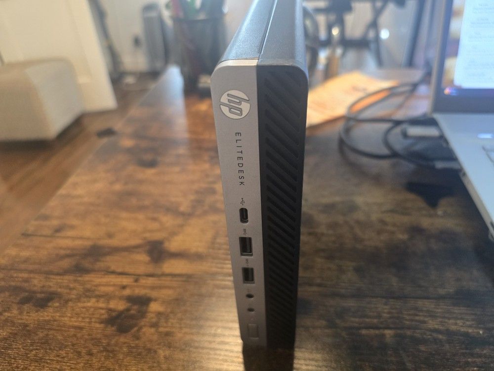 HP Elitedesk 705 G5 Mini PC, Ryzen 5 Pro 3400GE, 16 RAM, 512GB SSD, Win 11 PRO, WiFi+ BT Mini Desktop.