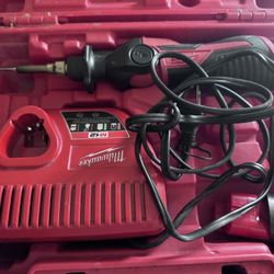 Soldiering Iron Milwaukee M12 12-Volt Lithium-Ion Paid Over $200 Cordless Soldering Iron Battery And Charger 