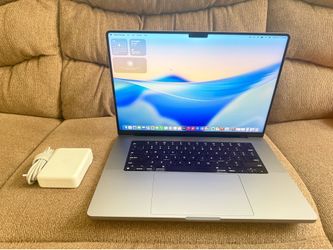 2021/2022 Apple MacBook Pro 16-Inch “M1 Max" 10 cores,32 cores GPU,64GB ram,1TB SSD,Great,fast