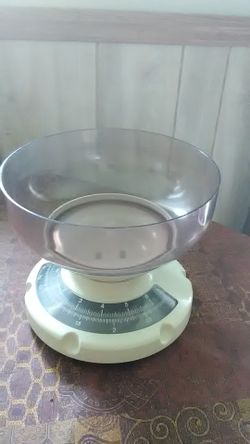 Vintage food scale