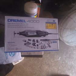 Dremel 4000 W/Attachments