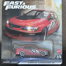 Hot Wheels Premium F&F New Mix Mitsubishi Lancer IX #2/5