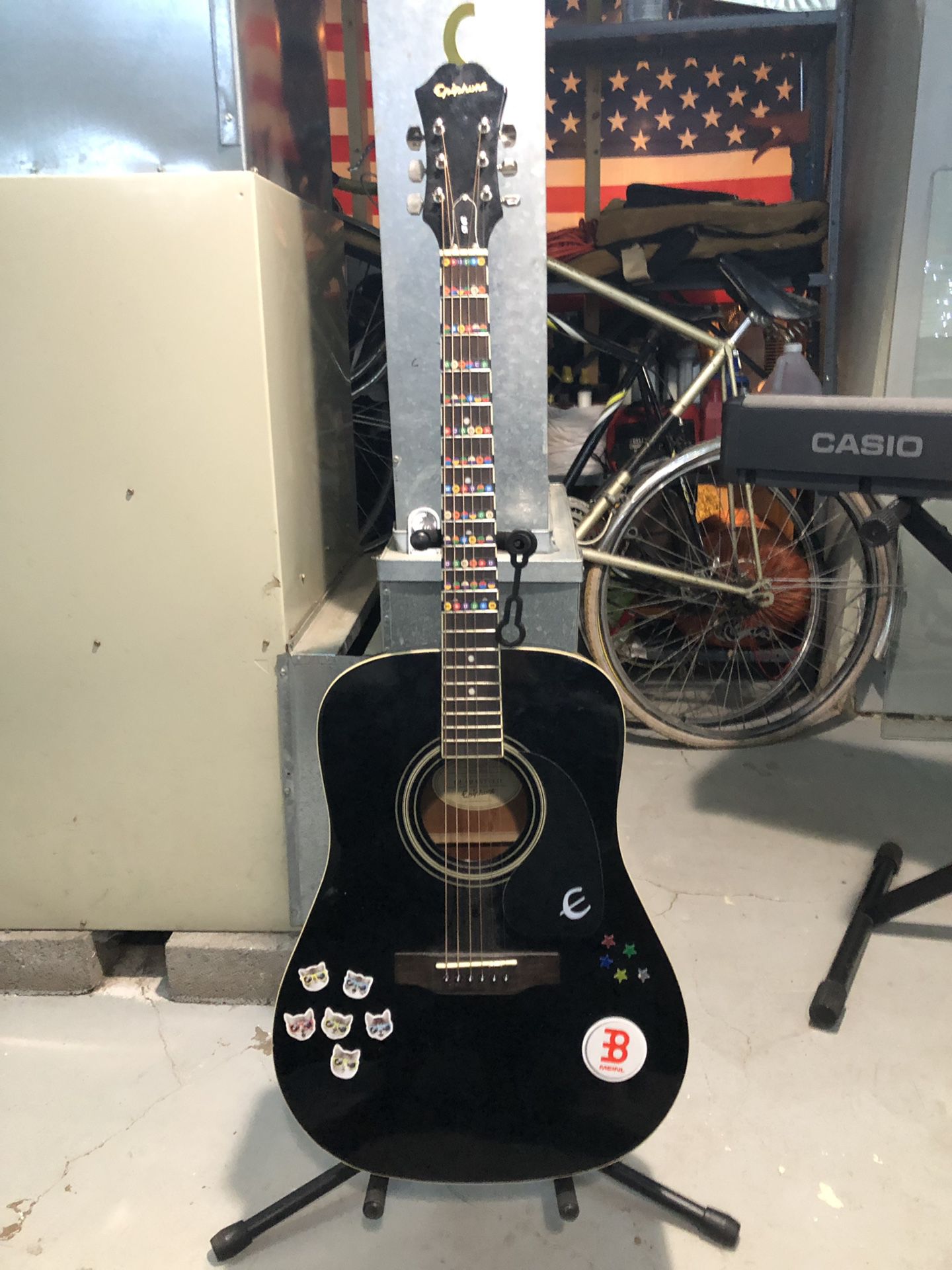 Epiphone DR-100 Acoustic Guitar Black