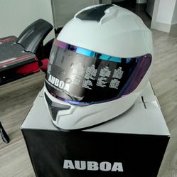 AUBOA motorcycle helmet DOT approved 