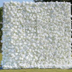 White Flower Wall, Beautiful, Never Used, Party Events 