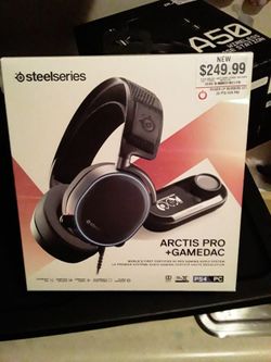 Steelseries arctis pro + gamedac /Brand new never used