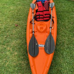 Pelican Two Person Kayak With Oars