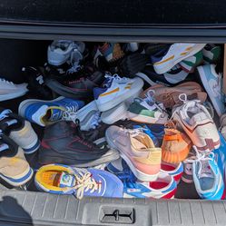 For sale a bunch of shoes need gone