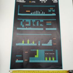 Mario. Poster/print-out. 
