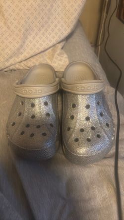 Glitter crocs
