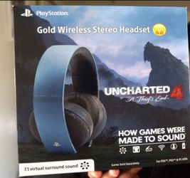 Uncharted 4 theme wireless headset