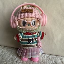 Complete Labubu Outfit with Headphones, Glasses, Bunny Buddy AND Boots