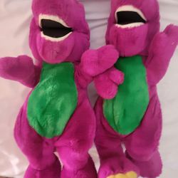 Barney 1992 Plush Toys