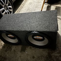 12” Kickers X2 Subwoofer