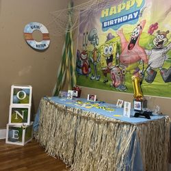 Birthday Decor Spongebob