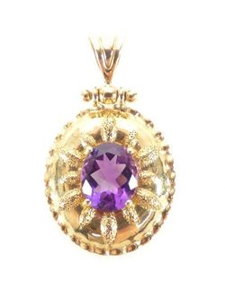 Amethyst Pendant