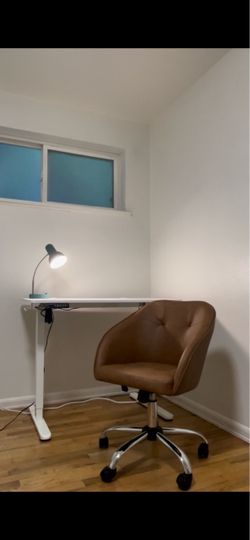 Brown Leather Office Chair